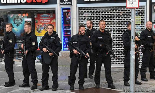 La Policía alemana busca a 368 presuntos “radicales” con orden de arresto